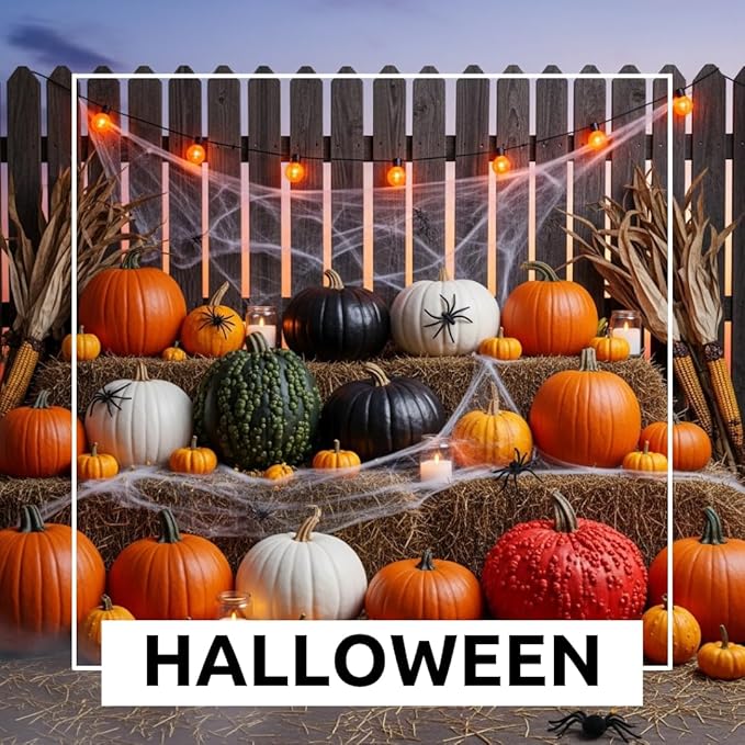 10 Warty White Specter Pumpkin Seeds for Planting – Pure White with Subtle Warts – Rare, Elegant Variety for Unique Fall Décor, Halloween Displays & Garden Harvests