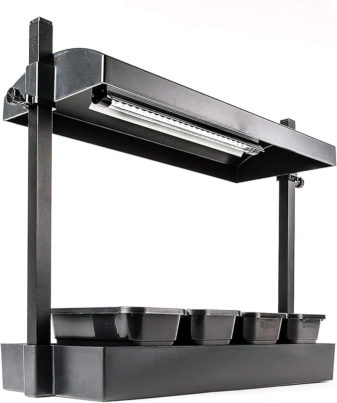 SunBlaster SL1600218 LED Indoor Micro Growlight Garden Home Growing Kit, Black