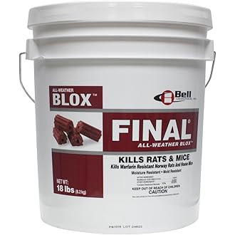 Ditrac All-Weather Blox Bell Labs Rat Poison/Bait