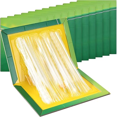 12-Pack Extra Wide Rat Traps, Heavy Duty Glue Traps for Mice & Rats - Eco-Friendly Indoor Pest Control, Tunnel Design Rat Trap with Super Sticky Adhesive (Mouse Killer, Safe for Kids & Pets)