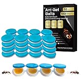 36 PCS Ant Killer Gel Bait Stations, Extra Strengthen Ant Bait Traps, Long-Lasting Effective Pest Gel for Carpenter Ants and Other Common Household Ants, No Mess Easy Use, Safe for Pets and Kids