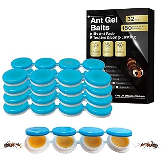 STEM Liquid Ant Baits, Kills The Queen and Colony, for Indoor Use, 12 Spill Proof Bait Stations