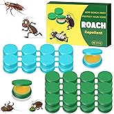 Roach Bait - Roach Traps Cockroach Bait Gel, Cockroach Killer Indoor Infestation, Indoor Home Repellent for Small Large Cockroaches, Get Rid of Roaches Permanently Outdoor (48)