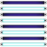 Qualirey 12 Pack Bug Zapper Replacement Light Bulbs 10W for 20W Indoor Bug Zapper, BL T8 F10W 13Inch Light Tube Compatible with Aspectek, Liba, Micnaron, Lulu Home and Other 20W Mosquito Lamp