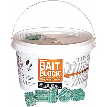 J.T. Eaton 704-PN Bait Block, Solid, 1 oz, Pail