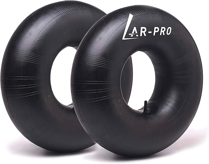 AR-PRO 13 x 4.00-6'' [4.10/3.50-6''] Heavy Duty Replacement Inner Tube with TR-13 Straight Valve Stem (2-Pack) - for Wheelbarrows, Mowers, Hand Trucks and More