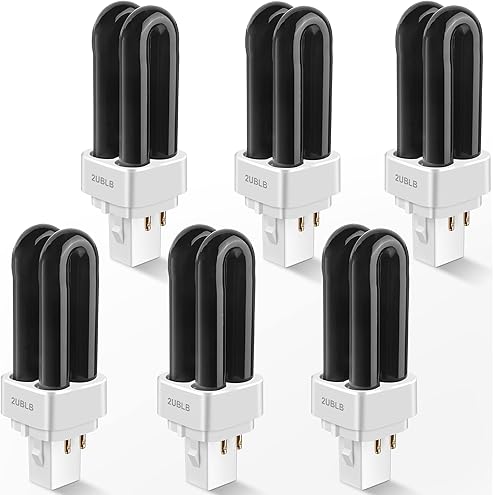 Bug Zapper Replacement UV Bulbs 41050 Compatible with DynaTrap DT1050 DT1100 DT1250, 1/ 2 Acre Trap Replacement Light Bulb, UV Light Ultraviolet Mosquito Killer Lamp Light Bulbs (4)