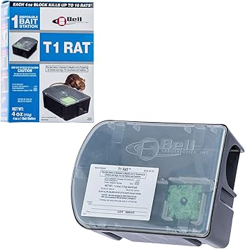 Bell Labs - T1 Rat - Disposable Bait Station