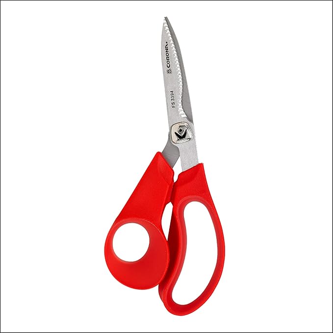 Corona Tools | ComfortGEL Floral Scissors | Stainless Steel Garden Shears for Flowers & Stems | FS 3394,Red