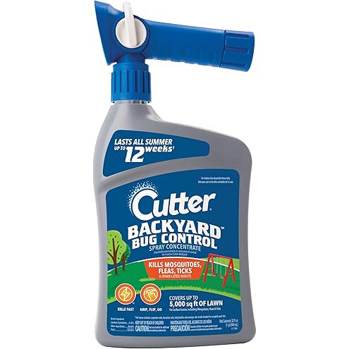 Cutter Backyard Bug Control Combo Pack, with Outdoor Fogger & Hose-End Spray Concentrate