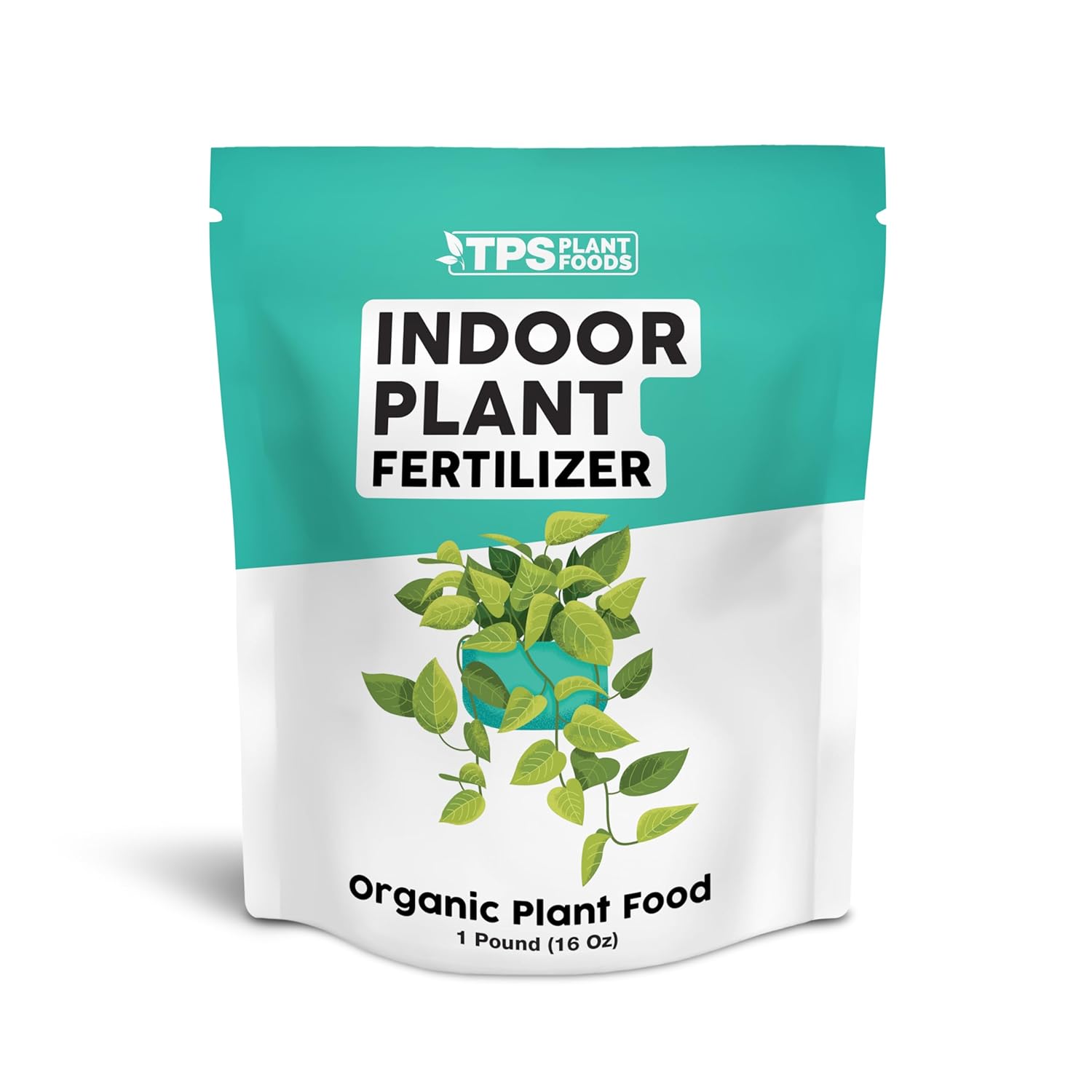 TPS NUTRIENTS Organic Indoor Plant Food, Slow Release Dry Granular Fertilizer for Indoor Houseplants (6 Ounces)