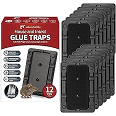 Mouse Traps Indoor for Home -36 Pack Mouse Glue Trap, Sticky MouseTraps Indoor for Safe Home Pest Control. Pre-Scented, Non-Toxic Glue Boards for Mice, Mouse & & Insects. Easy to Use