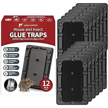 Mouse Traps Indoor for Home -36 Pack Mouse Glue Trap, Sticky MouseTraps Indoor for Safe Home Pest Control. Pre-Scented, Non-Toxic Glue Boards for Mice, Mouse & & Insects. Easy to Use