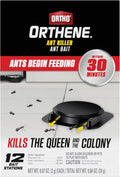 Ortho Orthene Ant Killer Ant Bait, Indoor Ant Killer, Kills The Queen and The Colony, 12 Stations