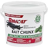 Bait Block Apple Flavor Rodenticide – 4 lb. Pail – Effective Rodent Control Bait Blocks – Long-Lasting and Easy to Use