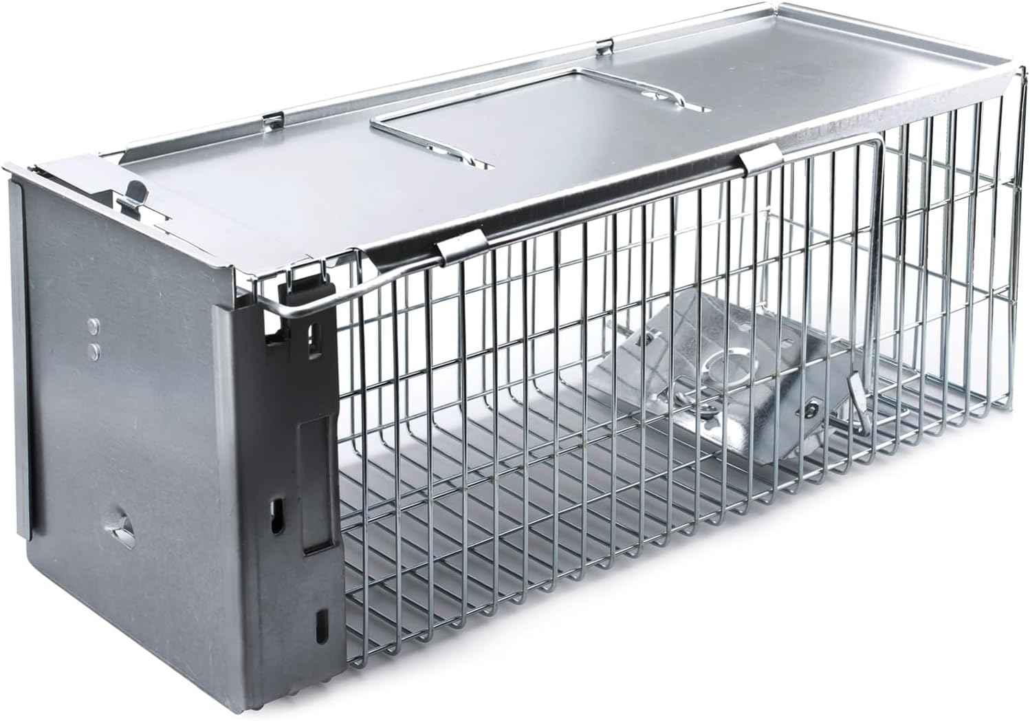 Faicuk Heavy Duty Squirrel Trap Chipmunk Trap Rat Trap and Other Similar-Size Rodents - 16.3” x 6” x 6.7”