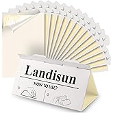 LULUCATCH Mouse Traps, 20 Pack Pre-Baited Sticky Mouse Traps Indoor for Home, Non-Toxic Bulk Sticky Pads, Glue Traps for Rats, Bugs, Spider, Mice, Cockroach, Pet Safe Pest Control