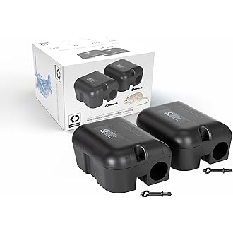 Neogen 000550 Rodent Bait Station, Black