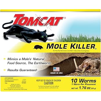 Victor M6006 Outdoor Mole & Gopher Poison Peanuts, Mole and Gopher Killer Bait, 4 Pack