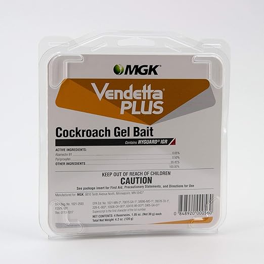 Vendetta Plus Cockroach Gel Bait MGK Roach Bait