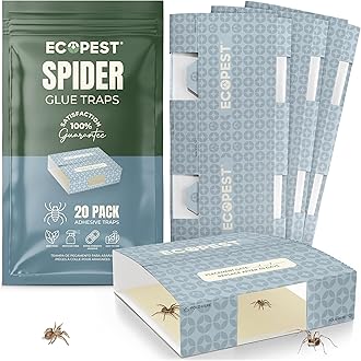 Carpet Beetle Traps – 20 Pack | Sticky Indoor Glue Boards for Carpet Beetles, Larvae & Other Crawling Insects | Non-Toxic Pest Control Trap & Monitor for Closets, Storage Areas, and More
