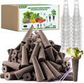 101 Pcs Hydroponic Growing kit for Indoor Garden,80 Grow Sponges, 20 Grow Baskets & 1 Tweezer, Replacement Growth Sponges Seed Pods of All hydroponic Brands Also Suitable for Soil Culture