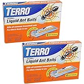 Liquid Ant Bait, 2-Pack (2.2 oz Each) – Indoor & Outdoor Ant Killer, Long-Lasting, Effective Bug Control for Homes, Patios, and Gardens – Odorless Insect Treatment Solution