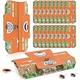 Cockroach Traps,Roach Traps,Cockroach Bait,Roach Motel,Child & Pet Friendly (10 Pack)
