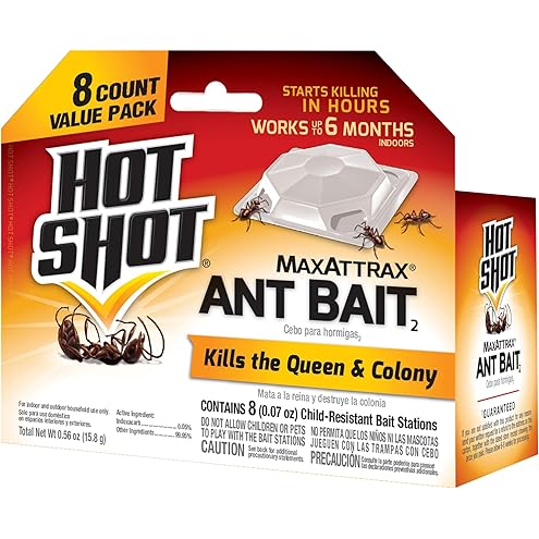 Combat Max Ant Killing Bait Stations, Indoor and Outdoor Use, 6 Count