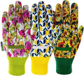 Thorn Proof&Puncture Resistant Gardening Gloves with Grip,Garden Glove for Women, Leather Yard Work Gifts