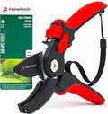 AlpineReach Anvil Pruning Shears for Gardening, Sharp Ergonomic Pruners, Heavy Duty High Carbon Steel Blade Plant Cutting Clippers, Adjustable Soft Handle for Small & Large Hands, Secateurs, Gift