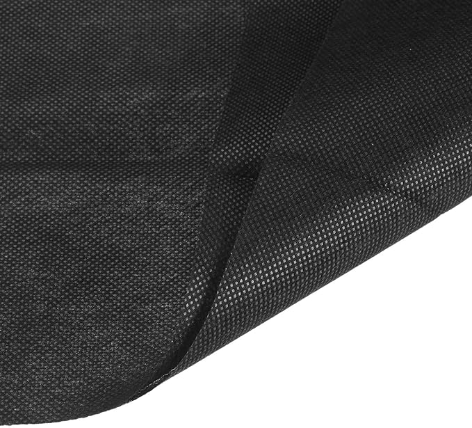 MECCANIXITY Plant Covers Freeze Protection Reusable 3.3 x 4.9ft Floating Row Fabric Cover for Greenhouse Vegetables Winter Frost Sun Protection, Pack of 2 Black