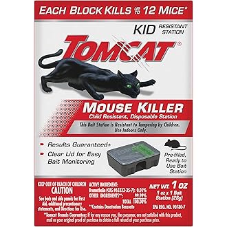 Tomcat 0372110 Tier 1 Refillable Mouse Bait Station