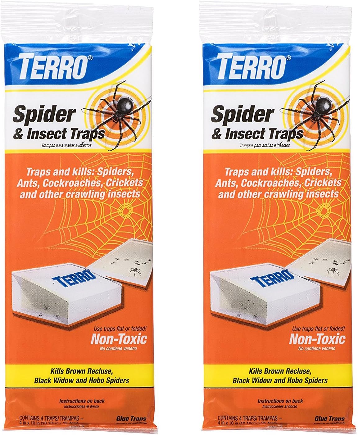 Terro Spider & Insect Trap 8pk (4ct x 2pks)