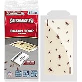 HOY HOY Trap A Roach - Bait Glue Traps, Great for Home with Kids & Pets Indoor, Sticky Pest Control Trap, Roach Killer, Made in Japan 5 Traps