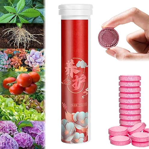 Universal Slow Release Fertilizer Tablets for All Plants, 22 Pieces