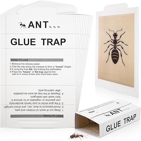 STEM Liquid Ant Baits, Kills The Queen and Colony, for Indoor Use, 12 Spill Proof Bait Stations