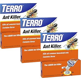 TERRO Ant Killer Bait Stations T300B - Liquid Bait to Eliminate Ants - Bait System - 12 Count Stations for Effective Indoor Ant Control