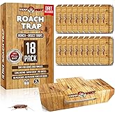 MaxGuard MaxGrip Glue Traps (24 Traps) Non-Toxic Extra Sticky Glue Board Pre-Baited with Fruity Scent Attractant Trap & Kill Insects, Bugs, Spiders, Crickets, Scorpions, Cockroaches, Centipedes, Mice