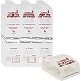 MaxGuard Spider + Insect Traps (12 pcs Box Trap) | Non-Toxic Extra Sticky Glue Traps, Kill Black Widow Hobo Brown Recluse Spiders and Other Crawling Bugs & Insects |