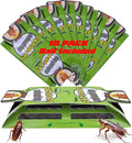 Cockroach Traps,Roach Traps,Cockroach Bait,Roach Motel,Child & Pet Friendly (10 Pack)
