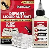 32 PCS Ant Killer Gel Bait Stations, Extra Strengthen Ant Bait Traps, Long-Lasting Effective Pest Gel for Carpenter Ants and Other Common Household Ants, No Mess Easy Use, Safe for Pets and Kids