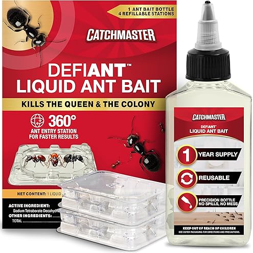 Ready-to-Use Ant Gel Bait, Ant Control for Indoors and Outdoors Use - 1 x 30-Gram Tube