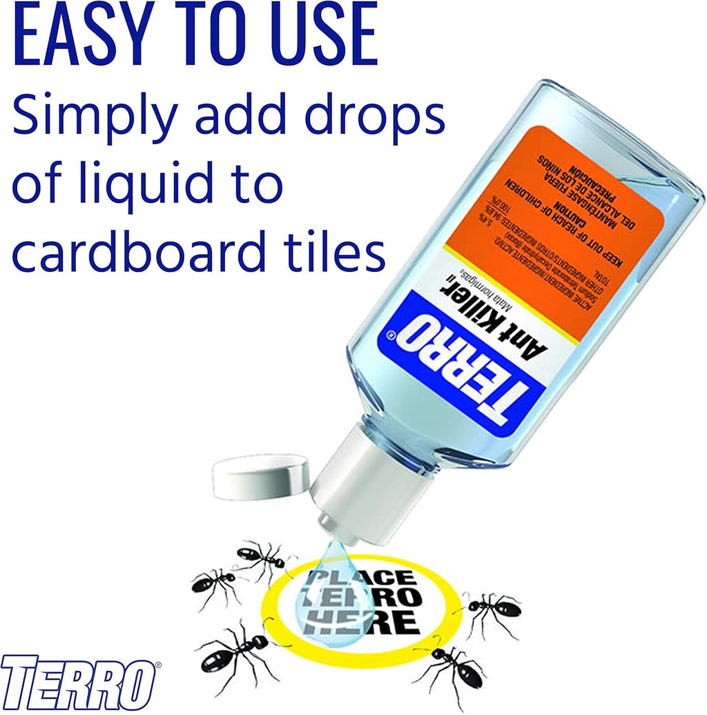 TERRO T200-3SR Liquid Ant Killer – 3 Pack Terro Liquid Ant Baits