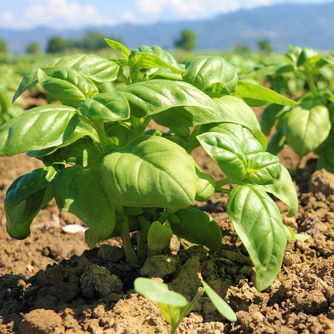 Banyan Botanicals Organic Genovese Basil Seeds – for Planting Indoors or Outdoors – Sweet & Delicious Easy to Grow Italian Basil – 100 Count – Open Pollinated Non-GMO Herb Seeds