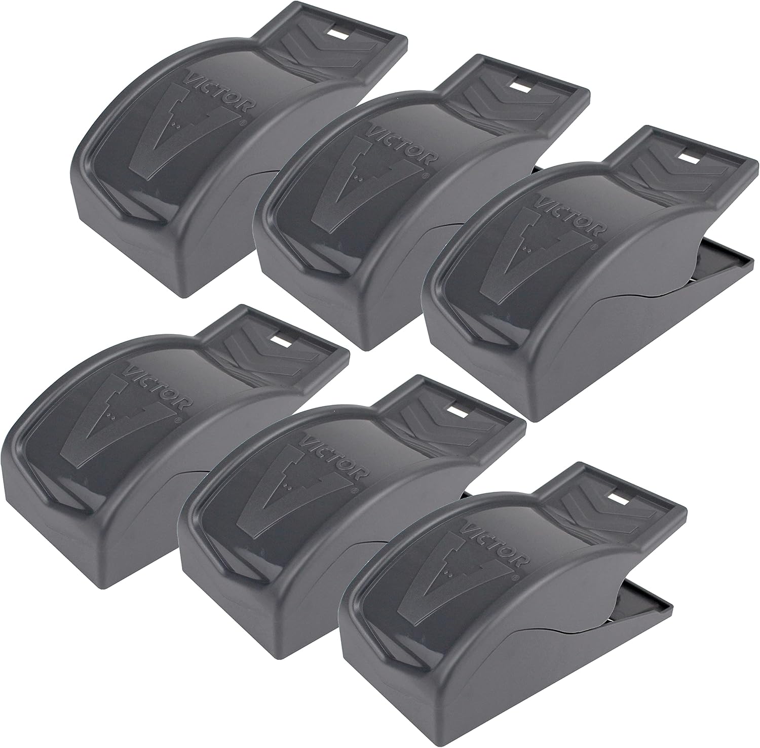 Victor M070B Easy and Safe-Set Power Kill Mouse Trap Quick and Clean Rodent Disposal - 2 Reusable Mouse Traps