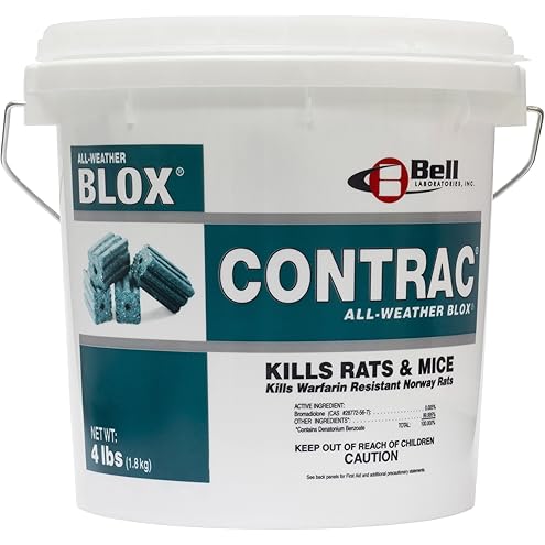 Ditrac All-Weather Blox Bell Labs Rat Poison/Bait
