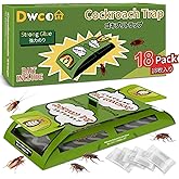 Cockroach Traps,Roach Traps,Cockroach Bait,Roach Motel,Child & Pet Friendly (10 Pack)