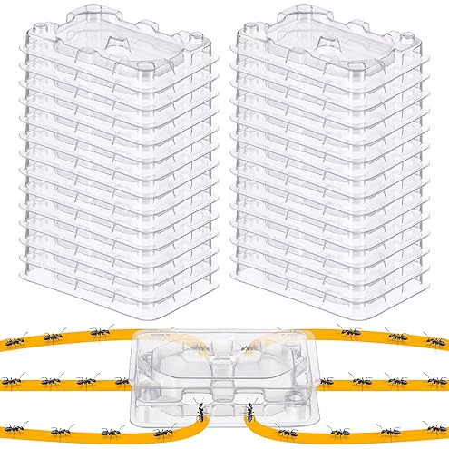 36 PCS Ant Killer Gel Bait Stations, Extra Strengthen Ant Bait Traps, Long-Lasting Effective Pest Gel for Carpenter Ants and Other Common Household Ants, No Mess Easy Use, Safe for Pets and Kids