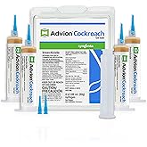 Ready-to-Use Cockroach Gel Bait, Roach Killer Indoor & Outdoor, Effective Cockroach Control - 4 Tubes x 30 Grams